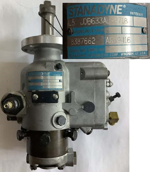 STANADYNE 02718 JDB633AL2718 JDW Diesel Fuel Injection Pump