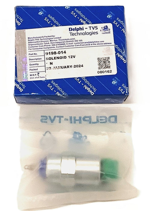 DELPHI TVS 9198-014 Stop Solenoid 12v
